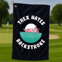 Trex Hates Backstroke Golf Towel