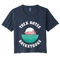 Trex Hates Backstroke Crop Top