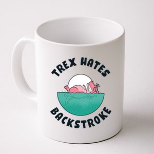 Trex Hates Backstroke Coffee Mug