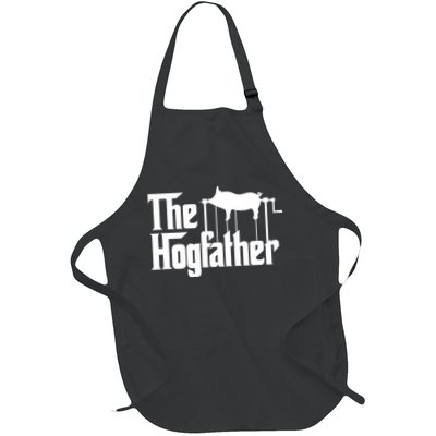 The Hogfather Barbecue Chef Funny Bbq Grill Master Full-Length Apron With Pockets