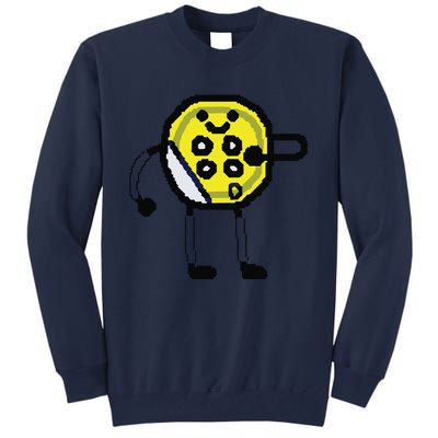 Tyrese Hali Button Tall Sweatshirt