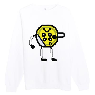 Tyrese Hali Button Premium Crewneck Sweatshirt