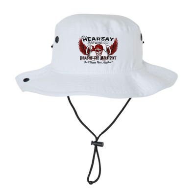 ThatS Hearsay Brewing Co Home Of The Mega Pint Funny Skull Bucket Hat