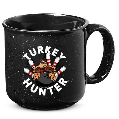 Turkey Hunter Bowling Meaningful Gift 15oz Campfire Ceramic Mug