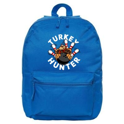 Turkey Hunter Bowling Meaningful Gift 16 in Basic Backpack