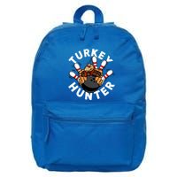 Turkey Hunter Bowling Meaningful Gift 16 in Basic Backpack