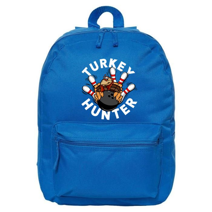 Turkey Hunter Bowling Meaningful Gift 16 in Basic Backpack