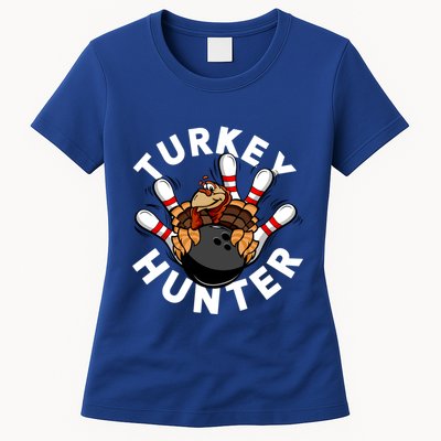 Turkey Hunter Bowling Meaningful Gift Womens T-Shirt