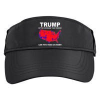 Trump Has Better Coverage Than Verizon Red Wave Us Map Adult Drive Performance Visor