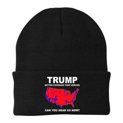 Trump Has Better Coverage Than Verizon Red Wave Us Map Beanie