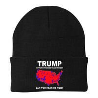 Trump Has Better Coverage Than Verizon Red Wave Us Map Beanie