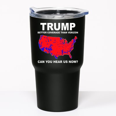Trump Has Better Coverage Than Verizon Red Wave Us Map Tumbler