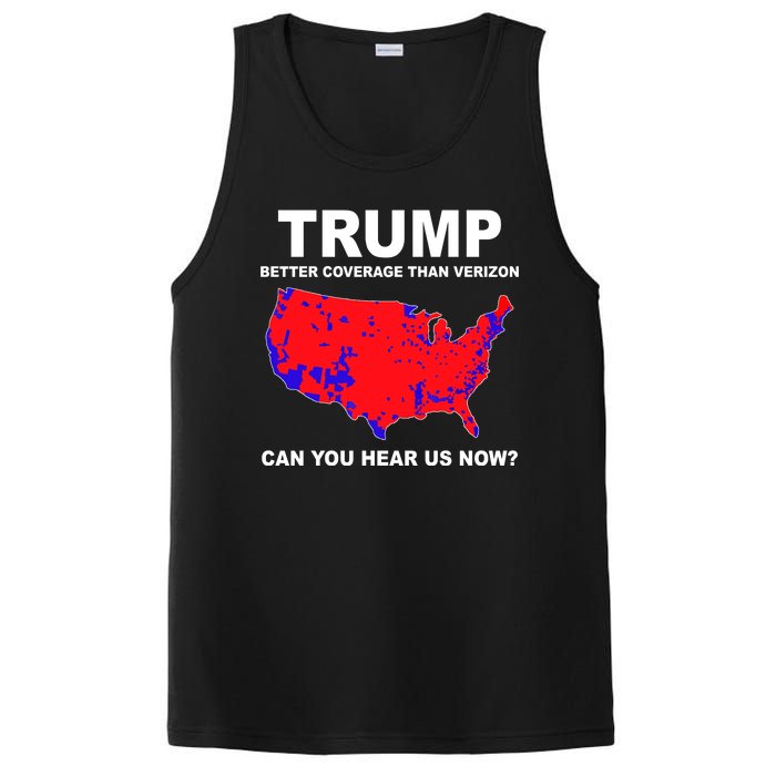 Trump Has Better Coverage Than Verizon Red Wave Us Map PosiCharge Competitor Tank