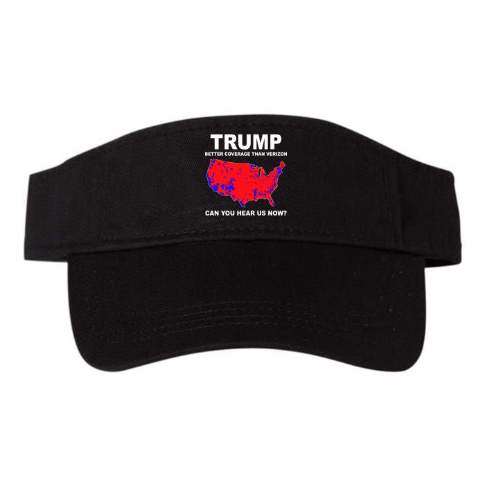 Trump Has Better Coverage Than Verizon Red Wave Us Map Visor