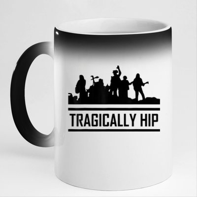 Tragically Hip Band 11oz Black Color Changing Mug