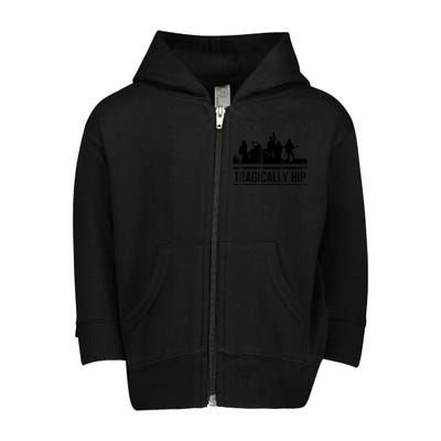 Tragically Hip Band Toddler Zip Fleece Hoodie