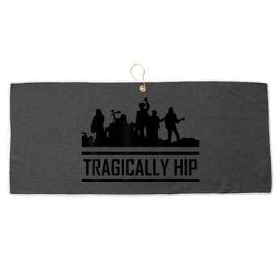 Tragically Hip Band Large Microfiber Waffle Golf Towel