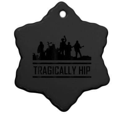 Tragically Hip Band Ceramic Star Ornament