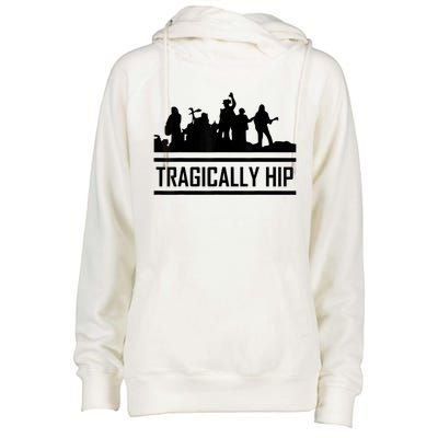 Tragically Hip Band Womens Funnel Neck Pullover Hood