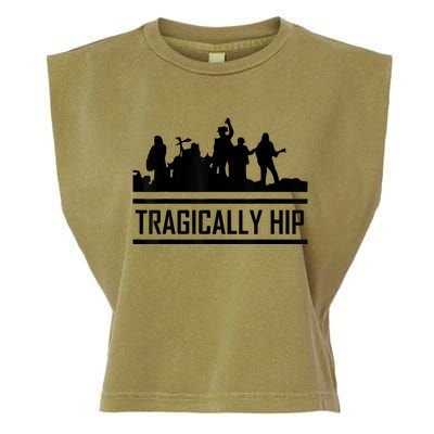 Tragically Hip Band Garment-Dyed Women's Muscle Tee