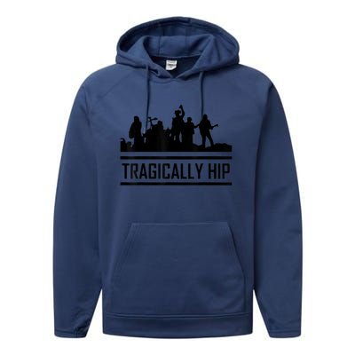 Tragically Hip Band Performance Fleece Hoodie