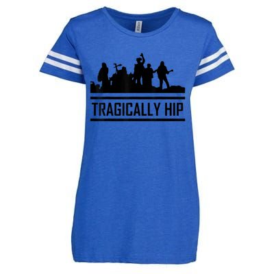 Tragically Hip Band Enza Ladies Jersey Football T-Shirt