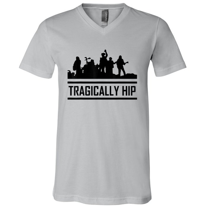 Tragically Hip Band V-Neck T-Shirt