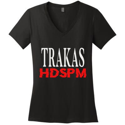 Trakas Hdspm Belico Trakas Women's V-Neck T-Shirt