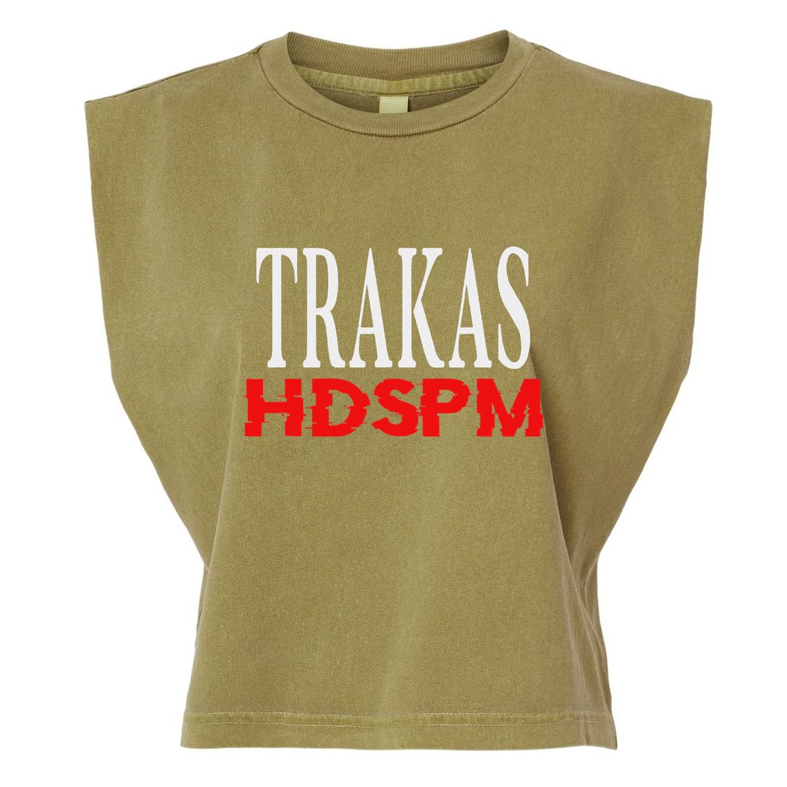 Trakas Hdspm Belico Trakas Garment-Dyed Women's Muscle Tee