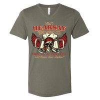 That's Hearsay Brewing Co Home Of The Mega Pint Isn't Happy Hour Anytime V-Neck T-Shirt