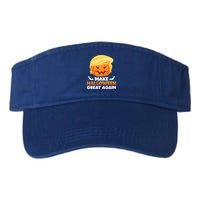 Trump Halloween Costume Gift Make Halloween Great Again Gift Valucap Bio-Washed Visor