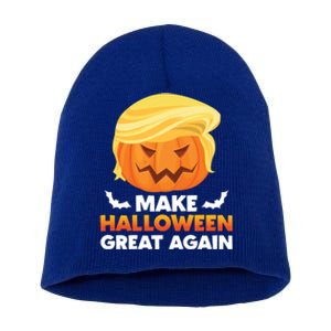 Trump Halloween Costume Gift Make Halloween Great Again Gift Short Acrylic Beanie