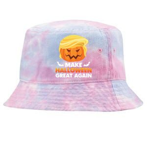 Trump Halloween Costume Gift Make Halloween Great Again Gift Tie-Dyed Bucket Hat