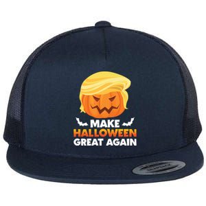 Trump Halloween Costume Gift Make Halloween Great Again Gift Flat Bill Trucker Hat