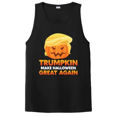 Trump Halloween Costume Trumpkin Make Halloween Great Again Gift PosiCharge Competitor Tank