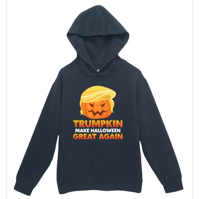 Trump Halloween Costume Trumpkin Make Halloween Great Again Gift Urban Pullover Hoodie