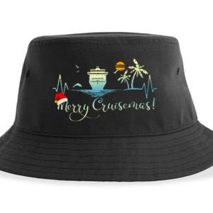 Tropical Heartbeat Christmas Cruise 2024 Merry Cruisemas Sustainable Bucket Hat