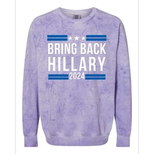 Trendy Hillary Clinton 2024 Presidential Election Colorblast Crewneck Sweatshirt