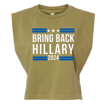 Trendy Hillary Clinton 2024 Presidential Election Garment-Dyed Women's Muscle Tee