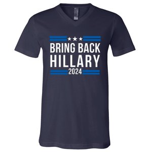 Trendy Hillary Clinton 2024 Presidential Election V-Neck T-Shirt