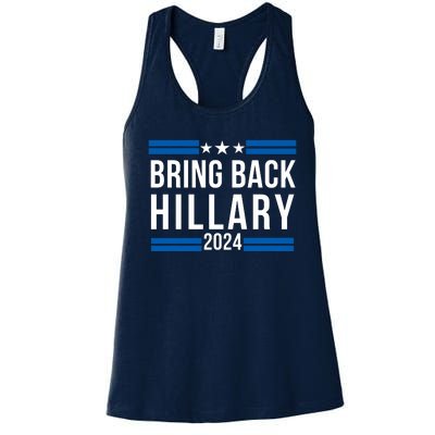 Trendy Hillary Clinton 2024 Presidential Election Women's Racerback Tank