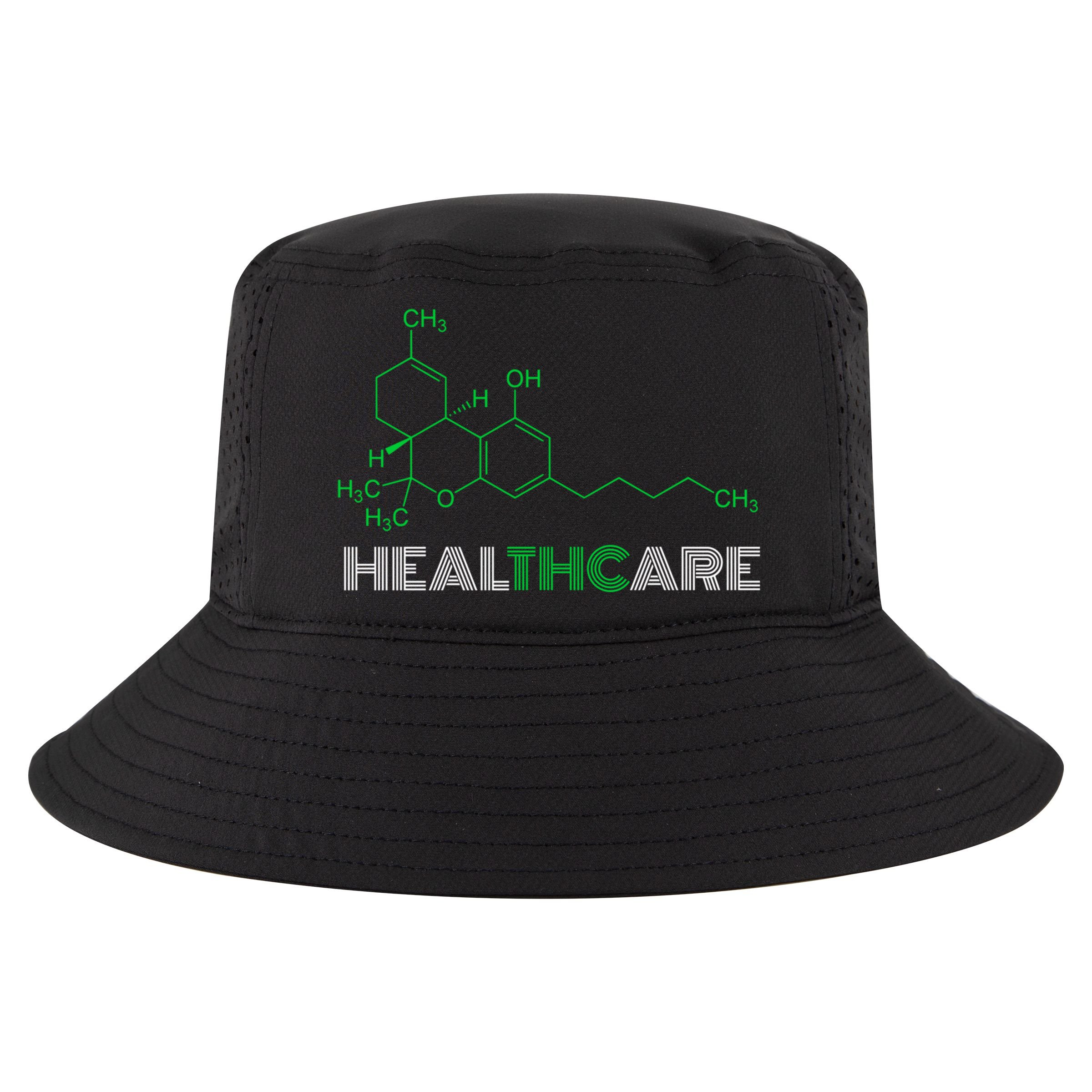 Thc Healthcare Cute Gift Thc Molecule Weed Cannabis Cool Comfort Performance Bucket Hat