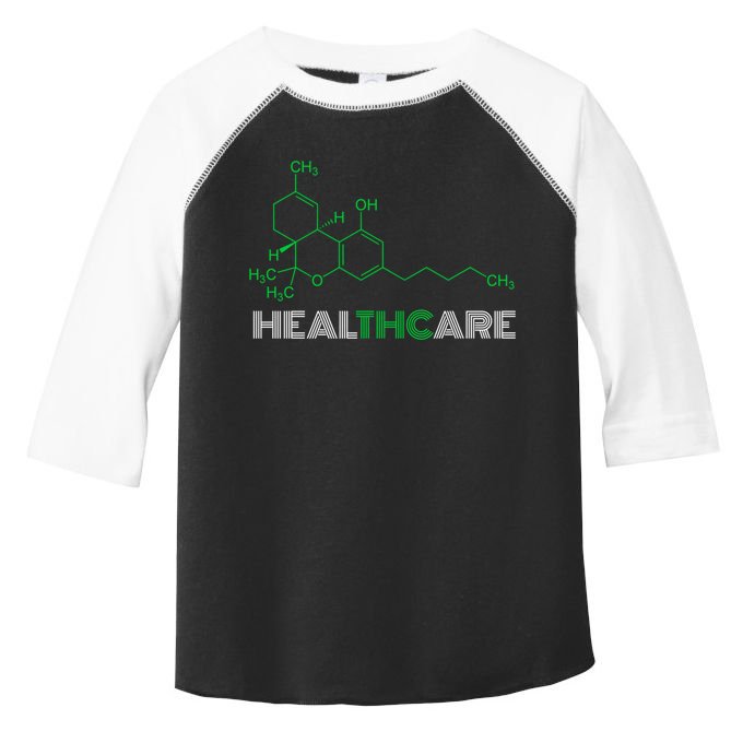Thc Healthcare Cute Gift Thc Molecule Weed Cannabis Toddler Fine Jersey T-Shirt