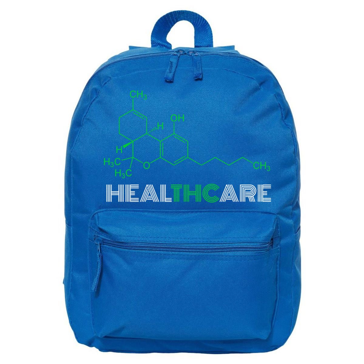 Thc Healthcare Cute Gift Thc Molecule Weed Cannabis 16 in Basic Backpack