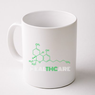 Thc Healthcare Cute Gift Thc Molecule Weed Cannabis Coffee Mug