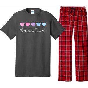 Teacher Hearts Cute Gift Pajama Set