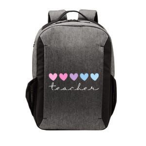 Teacher Hearts Cute Gift Vector Backpack