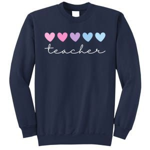 Teacher Hearts Cute Gift Sweatshirt