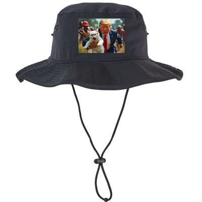 Trump Holding Cat Vote Trump Pets For Trump Vote President Legacy Cool Fit Booney Bucket Hat