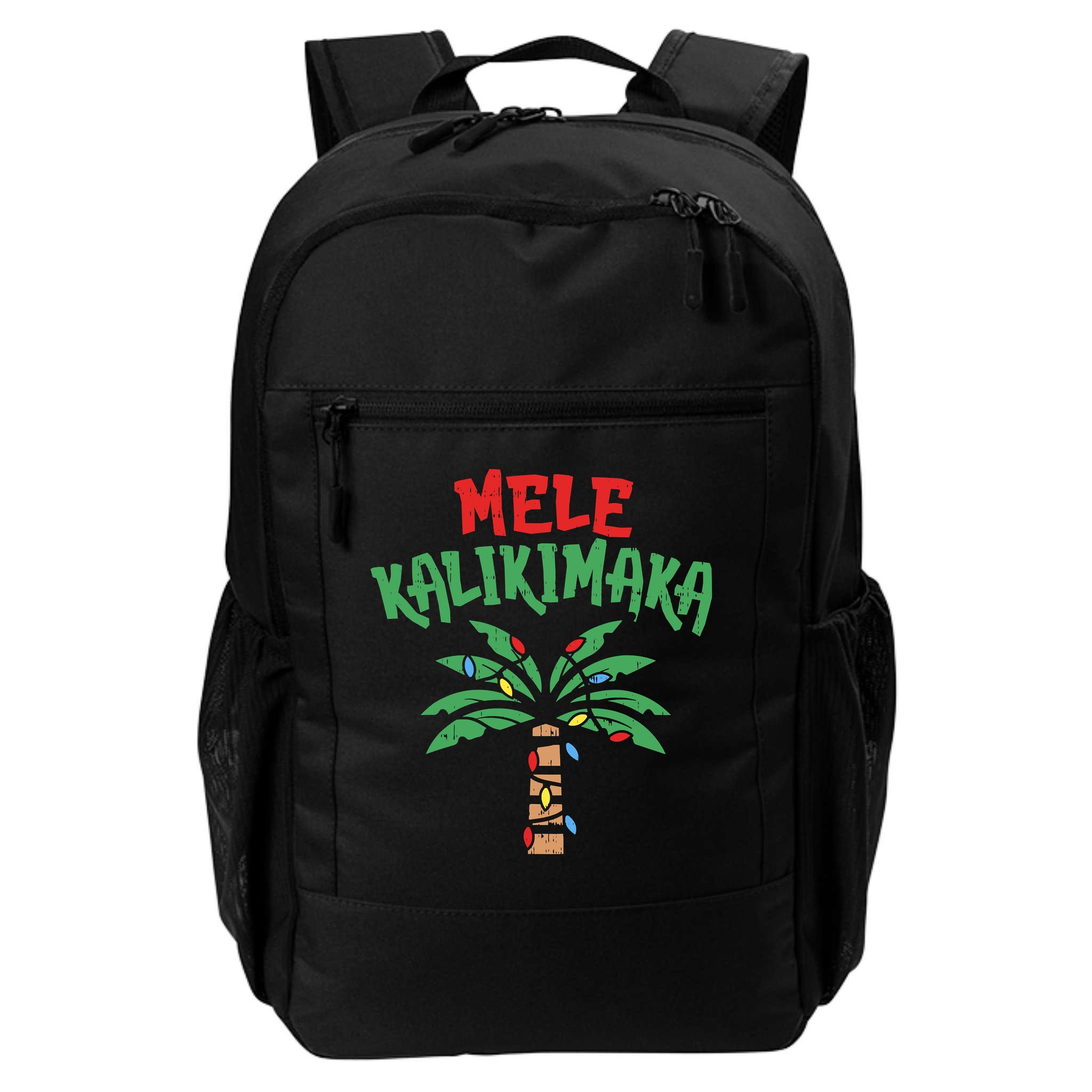 Tree Hawaiian Christmas In July Backpack